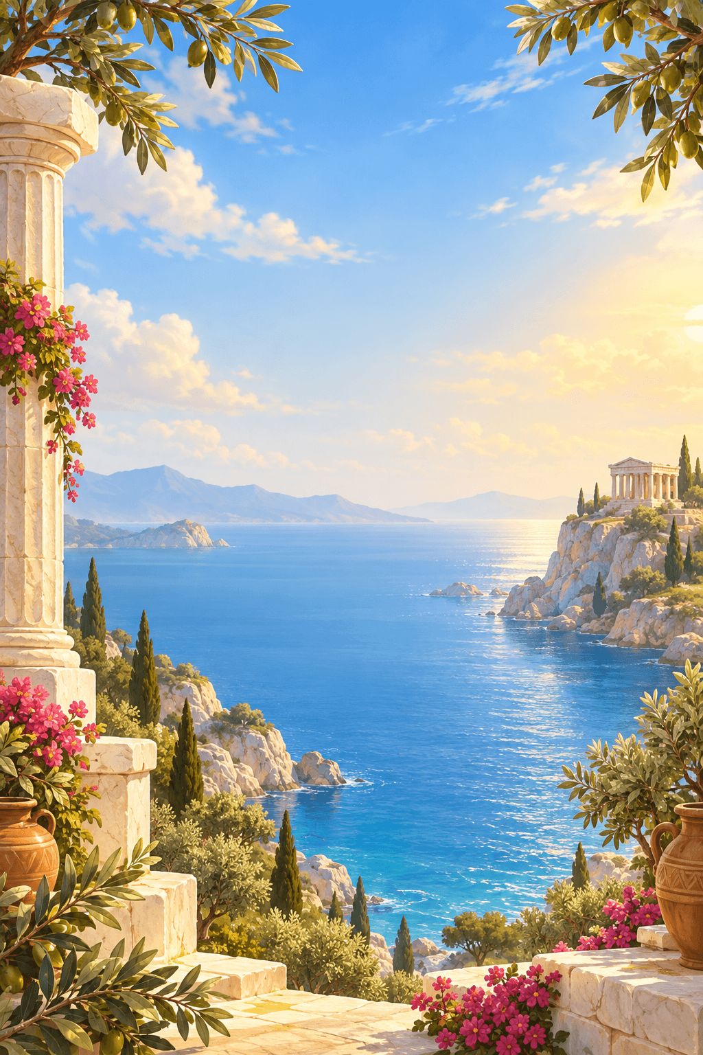 Ancient Greece world artwork from Match Sides