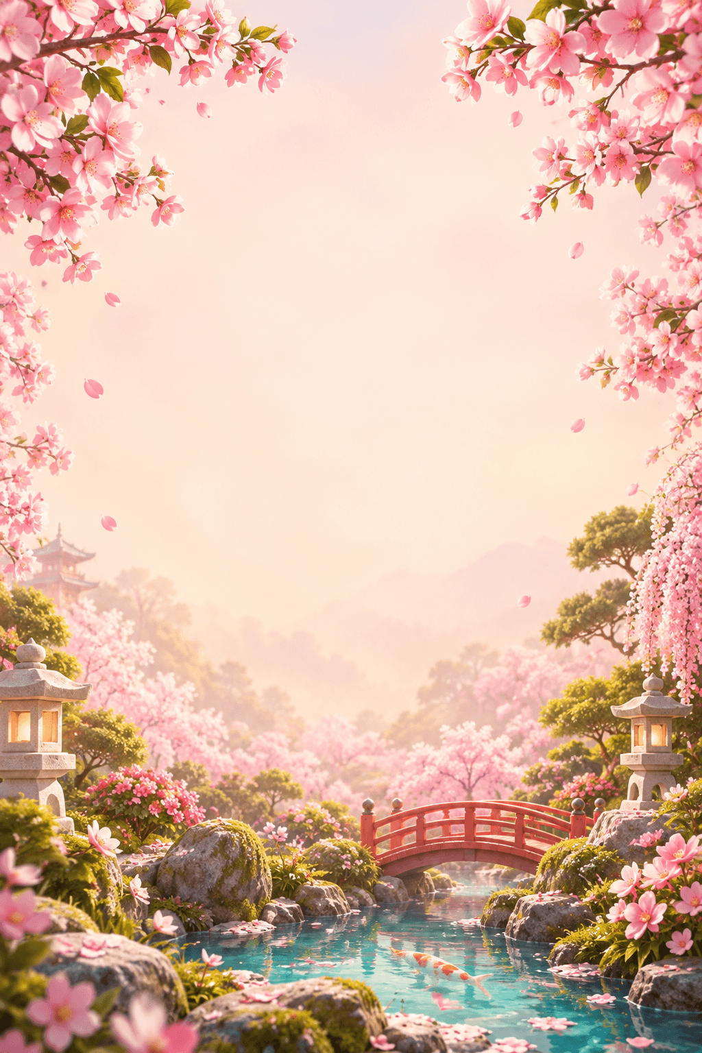 Sakura world artwork from Match Sides