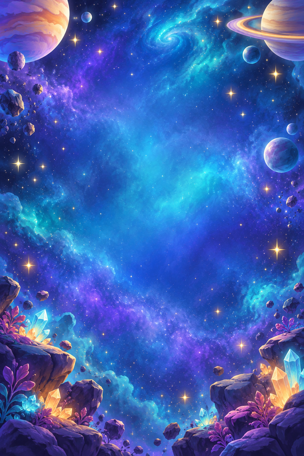 Space world artwork from Match Sides